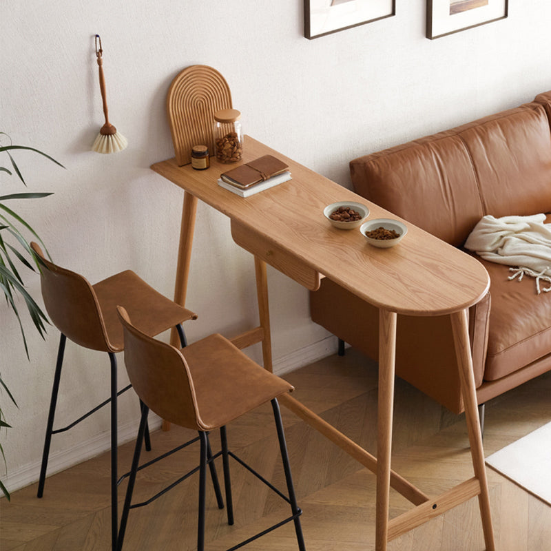 Load image into Gallery viewer, 100% Solid Oak Wood Sofa Table w/Drawers - fancyarnfurniture
