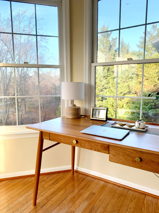 Home Office Corner Writing Desk | Fancyarn 55.11*27.55*30.15 in