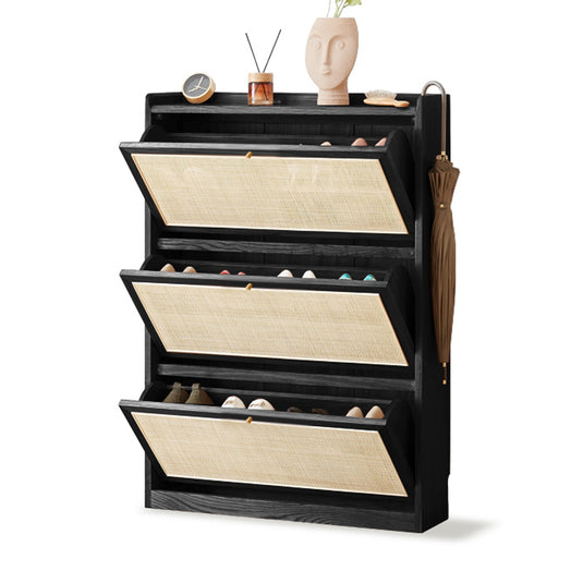 Facyarn Rattan Shoe Storage Cabinet - fancyarnfurniture