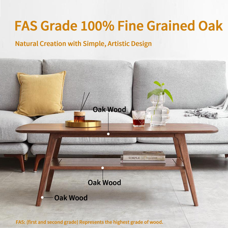 Load image into Gallery viewer, Fancyarn Coffee Table with Capacious Tabletop - fancyarnfurniture

