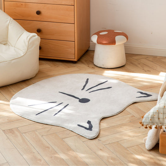Fancyarn Cute Cat Floor Mat Rug
