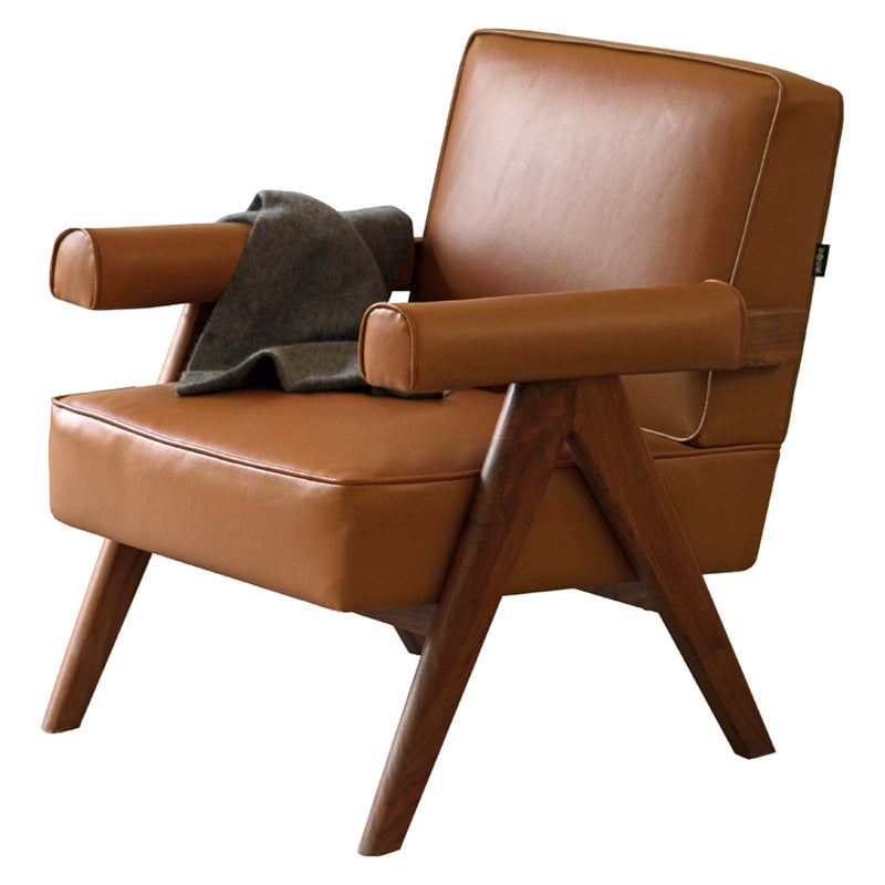 Load image into Gallery viewer, Fancyarn Leather Accent Chair S05100 - fancyarnfurniture
