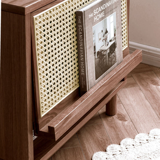 Fancyarn Magazine/Bookshelf with Storage Cabinet - fancyarnfurniture