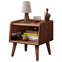 Fancyarn Nightstand, Solid Beech Wood Small Bedside Table - fancyarnfurniture