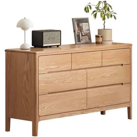 Fancyarn Oak 7-drawer Cabinet H90F07140\Y90F07140 - fancyarnfurniture