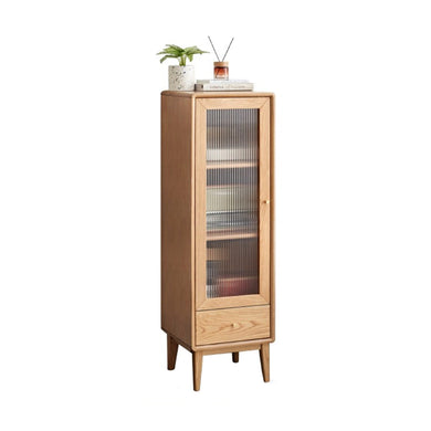 Fancyarn Oak Wood Storage Cabinet Y110M02 - fancyarnfurniture