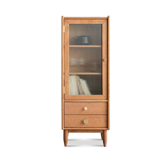 Fancyarn Solid Wood Side Cabinet Cherry Wood Storage Cabinet - fancyarnfurniture
