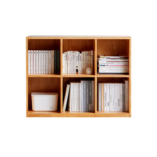 Fancyarn Wide Wood Bookcase - fancyarnfurniture
