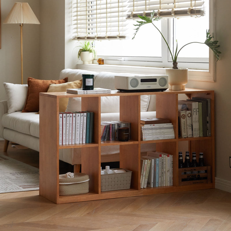 Load image into Gallery viewer, Fancyarn Wide Wood Bookcase - fancyarnfurniture
