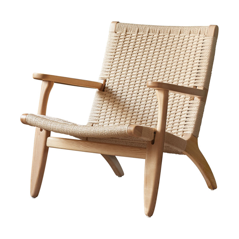Load image into Gallery viewer, Fancyarn Woven Back Solid Wood Armchair - fancyarnfurniture
