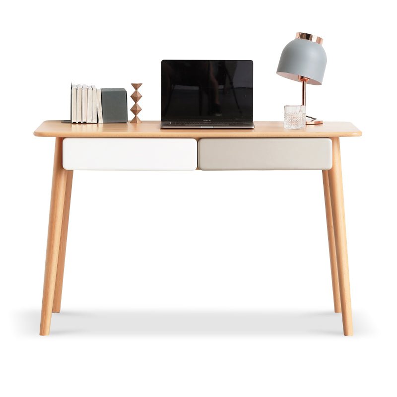 Load image into Gallery viewer, Solid Wood Computer Desk - fancyarnfurniture
