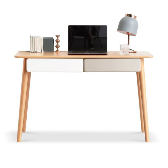 Solid Wood Computer Desk - fancyarnfurniture
