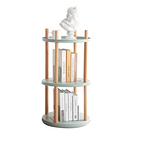 Storage Shelf, 360° Rotating Bookshelf - fancyarnfurniture