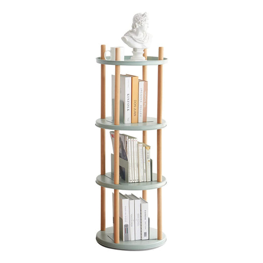 Storage Shelf, 360° Rotating Bookshelf - fancyarnfurniture